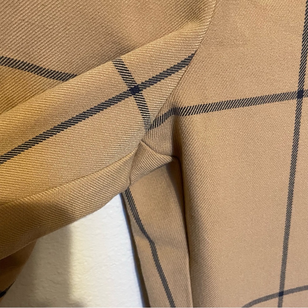 Anthropologie Sable Windowpane Trousers Size 6 Office Wear Professional EUC - Picture 4 of 9